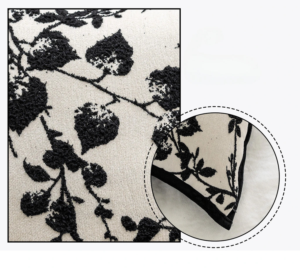 45x45cm Black Throws Pillow Cover Cushion