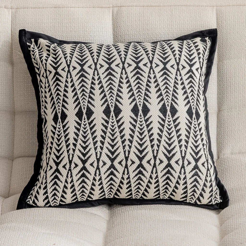 45x45cm Black Throws Pillow Cover Cushion