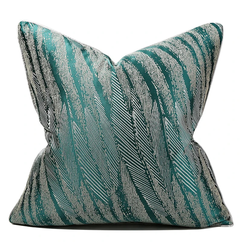 Luxury  Grey Green Cushion cover