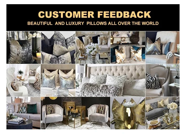 Luxury  Grey Green Cushion cover