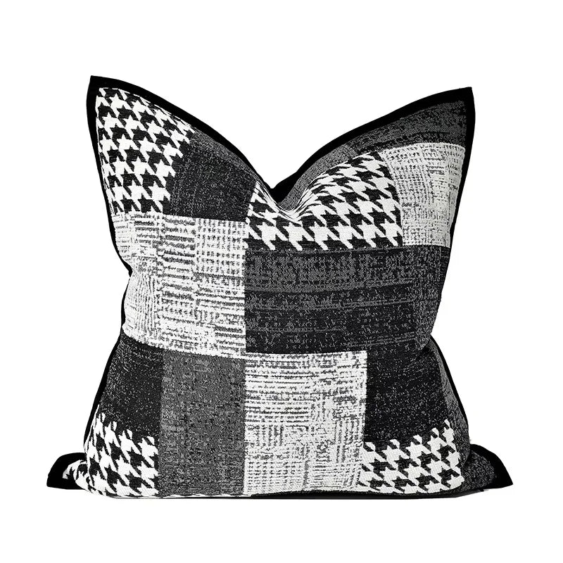 Black Khaki Pillows  Cushion Case Modern