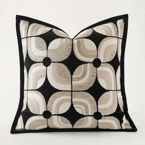 Black Khaki Pillows  Cushion Case Modern